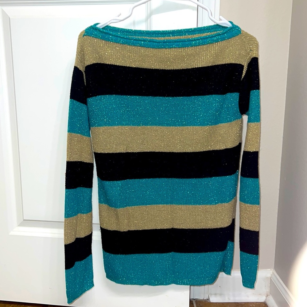 Textured Lightweight Pull Over Multi Color
Stripes Sweater women